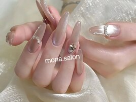 マグネット ワイヤー ベージュ