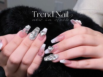 トレンドネイルスタジオ(Trend Nail Studio)/150分スカルプ アートパーツ放題
