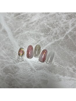 ネイルサロン エーナイン ちとせモール店/ニュアンス定額デザイン