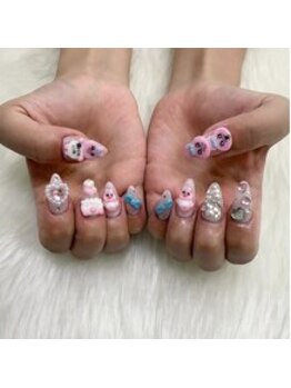 プリュム(Plume)/3D/推しネイル/キャラクター