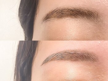 アイブロウドットキス 大宮(iBROW. kiss)/ストレートからアーチに
