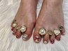 《フット》キャラクターネイル　¥13000