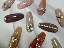 ミュウ(nail&eyelash salon Myu)/デザイン選べるジュエリーネイル