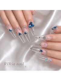 クリアネイルブルークリスタル