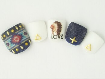 ネイルサロン ドレリッチ 大宮店(drerich)/ネイティヴマットFOOT