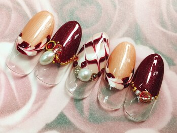 ネイルサロン マハロ(Nail salon MaHaLo)/新規付替オフ込☆ハンド¥7950