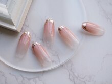ネイル スパ ココプラス(Nail spa Cocoplus)/ナチュラルガラスフレンチネイル
