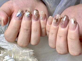 サロンドフォーエイチ(salon de 4H)/シェルたっぷりな大人ニュアンス