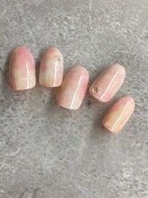 ナンバーエイト(No.8)/桃ネイル