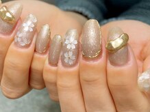 リエル(Riel)/Spring桜ネイル