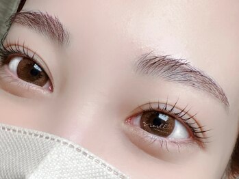 ナル(null)の写真/【4D-flowラッシュリフト】ノンアルカリの商材を使用しているためダメージレスでハリ・コシのあるまつ毛に!