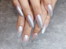 ミー 三軒茶屋(mee)/透け感ラメネイル