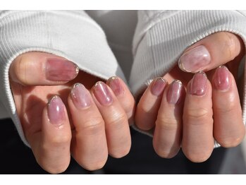 ネイルサロン アトリエ エフ(atelier efu)/【ミキ担当】ニュアンスネイル