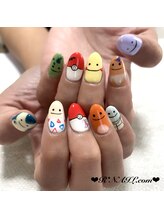 アールネイルドットコム(R*NAIL.com)/ポケモンゆるキャラネイル