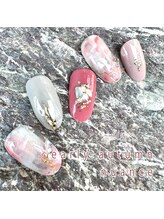 ブリス(Bliss)/2024/8月の定額ネイル　No.2