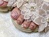 《全員》Foot/オーダーデザインネイル¥11000