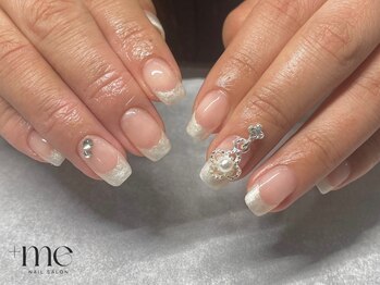 プラスミー(+me)/ホワイトフレンチネイル