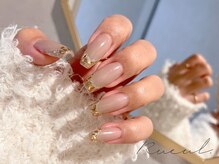 リュール(Rueul.)/ガラスフレンチ＊パラジェル使用