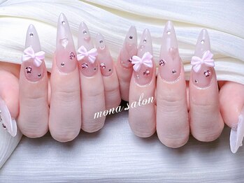 モナサロン(Mona salon)/リボンネイル