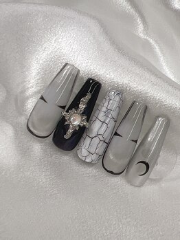 ビジューネイルズ 西川口店(bijou nails)/クラックネイル秋ネイル