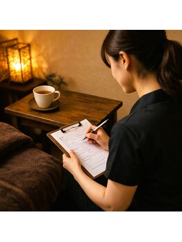 りしゅ(Re:syu)/施術前のカウンセリング