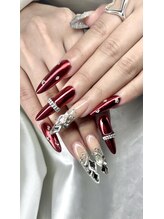 クロスネイル 渋谷店(CROSS nail)/華やかミラーネイル