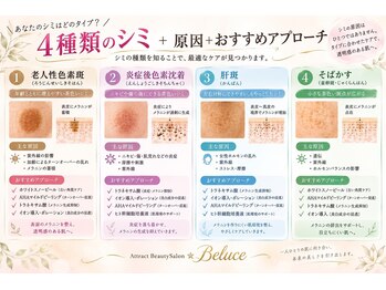 ベルーチェ(Beluce)/シミのアプローチ