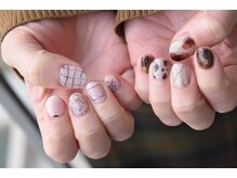ネイルサロン アトリエ エフ(atelier efu)/【ミキ担当】ニュアンスネイル