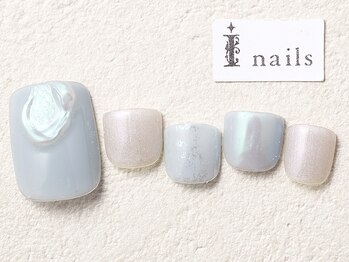 アイネイルズ 渋谷店(I nails)/うるうるブルー¥7300 [渋谷]