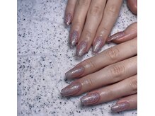 クイーンズビューティーサロン 歌舞伎町店(Queen's beauty salon)/チップ長さ出しワンカラー