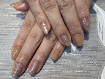 エーネイルサロン プラーカ本店(A-Nail Salon)の写真/[Jrネイリスト担当]ワンカラー+2色選べる★朝早く~夜遅くまで営業中♪お仕事帰りにも◎