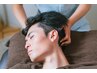 男性人気No.1★首肩こり改善オイルマッサージ★ヘッドスパ＋首肩オイル120分