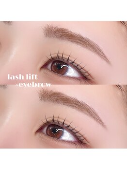リンベル 岡崎店(LINBELLE)/似合わせまつ毛パーマ+美眉毛WAX