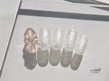 アンドラッシュ アンドネイル 本郷三丁目駅前店(and lash/and nail)/シンプル全体アート/ベーシック