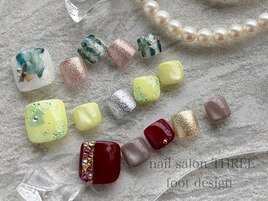 【8月】フット定額デザイン