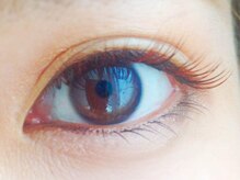 ミニョンアイラッシュデザインサロン　北花田店/【上】Cカール　【下】Jカール