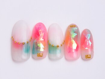 ネイリックス アヴェニール(NAILX avenir)/カラフルチーク☆