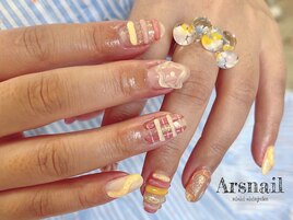 ぷくぷく韓国ネイル