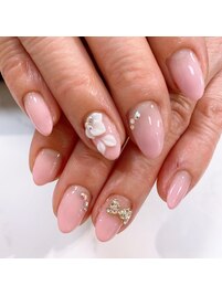 シンプルジェルネイル＆本格ケア