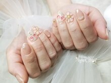 シュガーネイル(sugar nail)/ぷっくりさくらんぼネイル