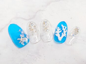 ネイルプラータ(Nail Plata)/珊瑚ネイル　【7980】