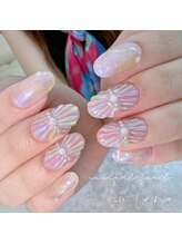 ネイルアート エクリ(Nail Art:Ecrit)/マーメイドネイル