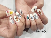 ネイルズアリー 立川店(Nails ally)/ネイルプリンター×痛ネイル×冬