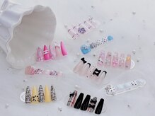 ルボンネイル(lebon nail)/10本やり放題¥8900(パーツ込み)