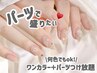 【オフ込み】ワンカラー＋パーツ付け放題