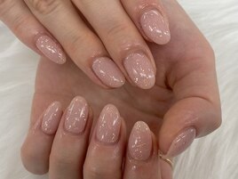 【山崎】ぴんくネイル