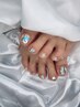 【今年のサロンＮｏ．1人気デザインはコチラ!!】Foot◇氷ネイル1  ¥8350