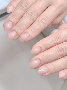 ファラウェイネイル(Faraway nail)/自爪風ネイルでバレずに育成◎