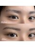 《セット》まつげパーマ(パリジェンヌ変更無料)+眉毛WAX