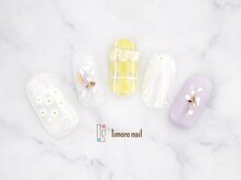 リモアネイル(limore nail)/小花柄&チェック☆